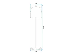 Lámpara De Cabecera Toolight App1357-T Gold