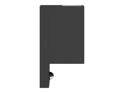 Lámpara de exterior con sensor aluminio fundido a presión negro ES155095