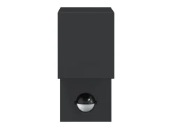 Lámpara de exterior con sensor aluminio fundido a presión negro ES224850