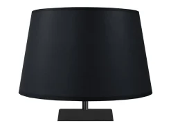 Lámpara de Mesa TOSEL ,madera,Negro ,A54xD25xP25cm