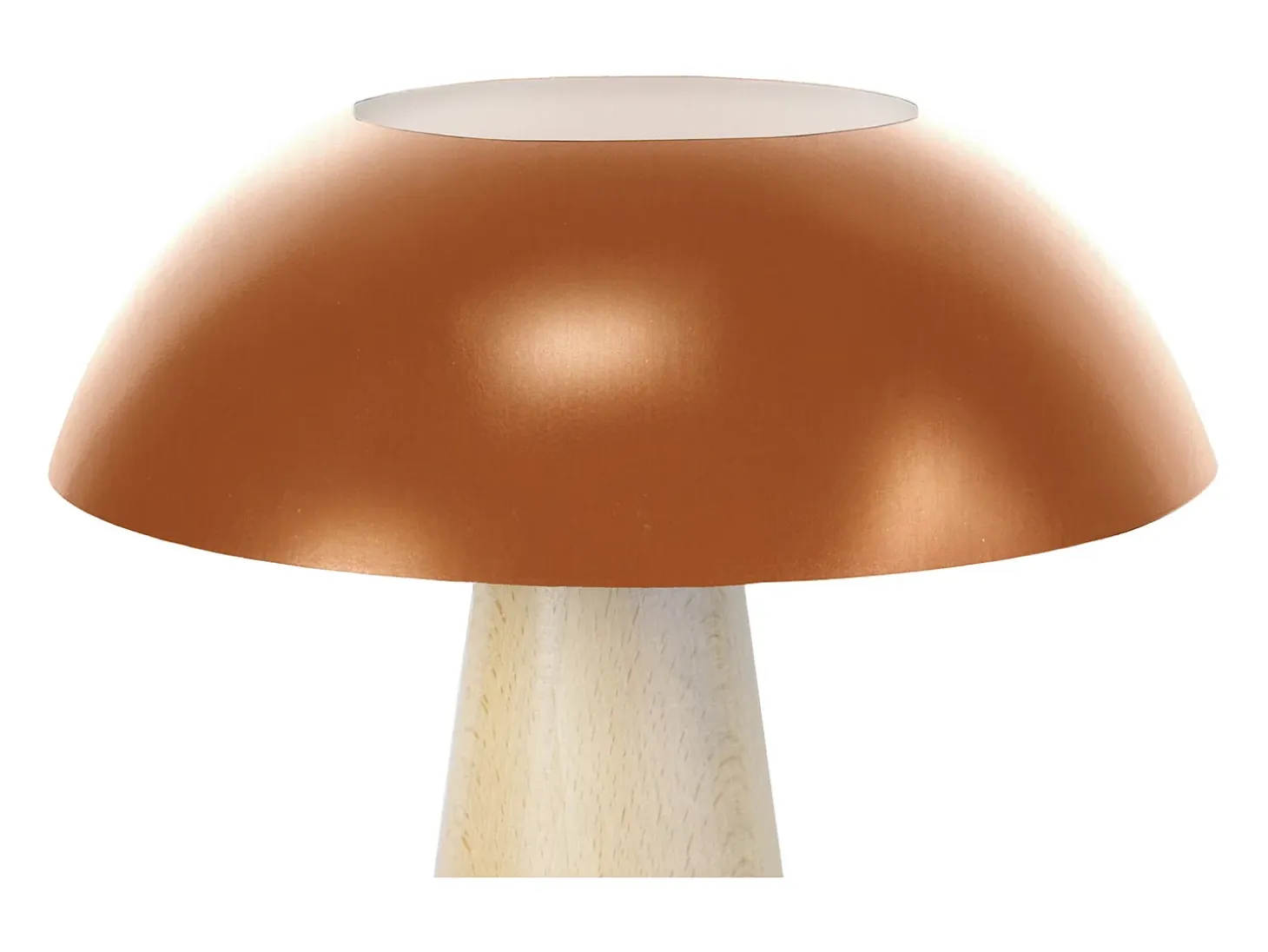 Lámpara de Mesa TOSEL ,madera,natural,A35xD30xP 30cm