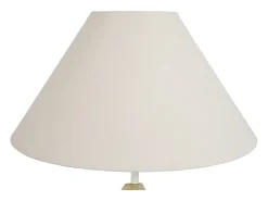 Lámpara de Mesa TOSEL ,madera,Negro ,A48xD35xP35cm