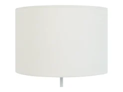 Lámpara de Mesa TOSEL ,metal,Blanco ,A58xD30xP30cm