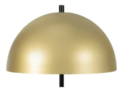 Lámpara de Mesa TOSEL ,metal,Dorado ,A36xD30xP30cm