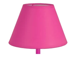 Lámpara de Mesa TOSEL ,metal,Rosa ,A30xD18xP18cm