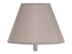 Lámpara de Mesa TOSEL ,metal,Gris ,A39xD18xP18cm