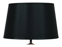Lámpara de Mesa TOSEL ,vidrio,Transparente, A 46xD30x P 30cm
