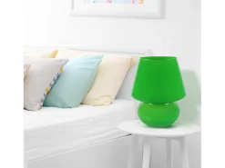 Lámpara de Mesa TOSEL ,vidrio,Verde,A37xD30xP30cm