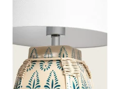 Lámpara de Mesa Cerámica Ariché Blanco