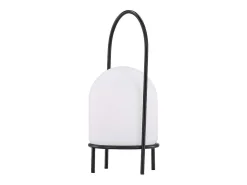 Lámpara de mesa Colie LED para exterior 26x53x26cm color negro.