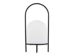 Lámpara de mesa Colie LED para exterior 26x53x26cm color negro.