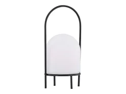 Lámpara de mesa Colie LED para exterior 26x53x26cm color negro.