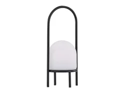 Lámpara de mesa Colie LED para exterior 19x43x19cm color negro.