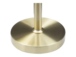 Lámpara de mesa con base de metal y esferas de vidrio opaco Glamy 4T