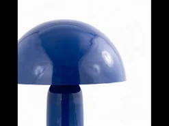 Lámpara de mesa de metal azul oscuro - Enaïs