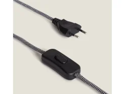 Lámpara de Mesa de Metal y Cristal Shirley Dorado