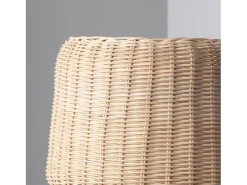 Lámpara de Mesa de Ratán Gondia Natural