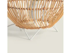Lámpara de Mesa de Ratán Sagra Natural