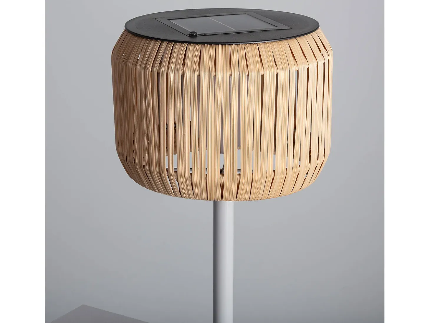 Lámpara de Mesa Exterior Solar LED Nygala Natural