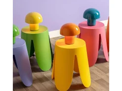 Lámpara de mesa Fat Mushroom Mini - Blanco