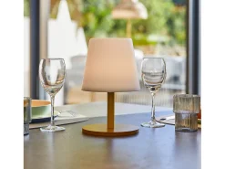 Lámpara de mesa inalámbrica H25CM WOOD