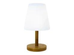 Lámpara de mesa inalámbrica H25CM WOOD