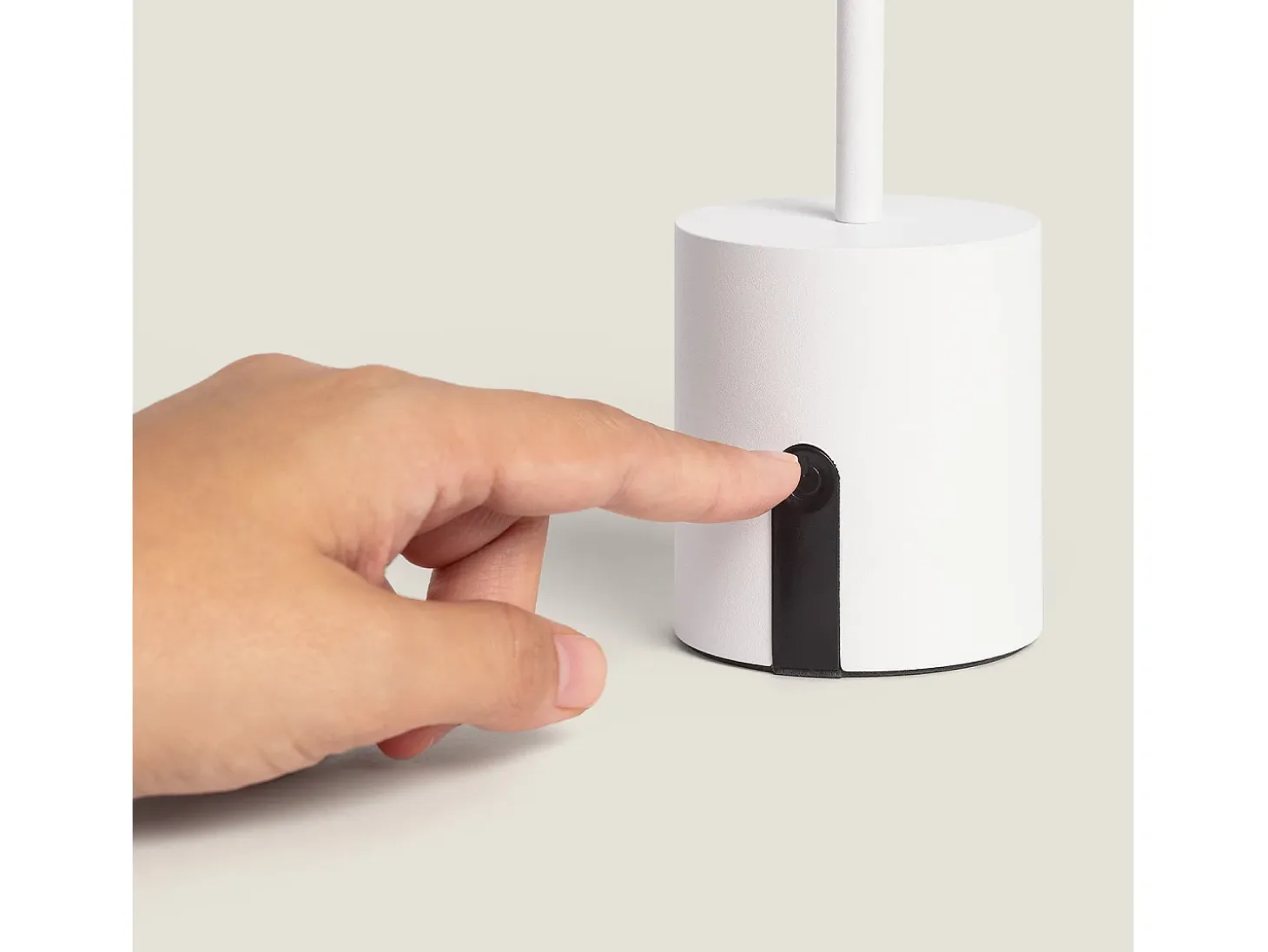 Lámpara de Mesa LED Metal Inalámbrica para Exterior Ula Blanco