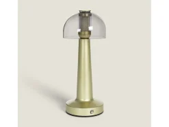 Lámpara de Mesa LED Metal Portátil con Batería USB Recargable Luliu Orsha Dorado