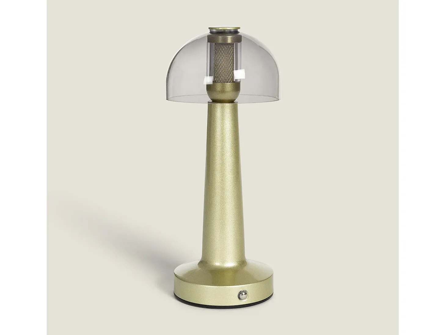 Lámpara de Mesa LED Metal Portátil con Batería USB Recargable Luliu Orsha Dorado