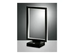 Lámpara de mesa LED negra BARD 15W 3394-30-101 Fabas Luce
