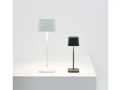 Lámpara de mesa LED OFELIA PRO MICRO Azafrán Arena recargable y regulable
