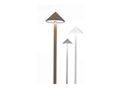 Lámpara de mesa LED Pina Pro Sand, recargable y regulable, inalámbrica, color Azafrán, 2200-2700-3000K, IP54, 12 horas de autonomía
