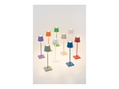 Lámpara de mesa LED Poldina Pro Micro Red recargable y regulable con batería de hasta 12 horas