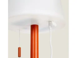 Lámpara de Mesa LED Portátil para Exterior Aluminio con Batería Recargable Epinay Terracota