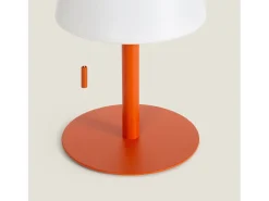 Lámpara de Mesa LED Portátil para Exterior Aluminio con Batería Recargable Epinay Terracota