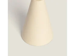 Lámpara de Mesa LED Portátil para Exterior Metal con Batería Recargable Chamle Beige