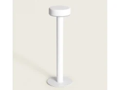Lámpara de Mesa LED Portátil con Batería USB Recargable Bunza Blanco