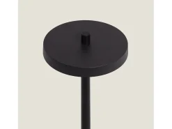 Lámpara de Mesa LED Portátil para Exterior Metal con Batería Recargable Jawania Negro