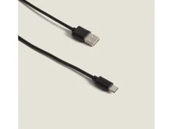 Lámpara de Mesa LED Portátil para Exterior Metal con Batería Recargable Chamle Negro