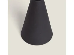 Lámpara de Mesa LED Portátil para Exterior Metal con Batería Recargable Chamle Negro