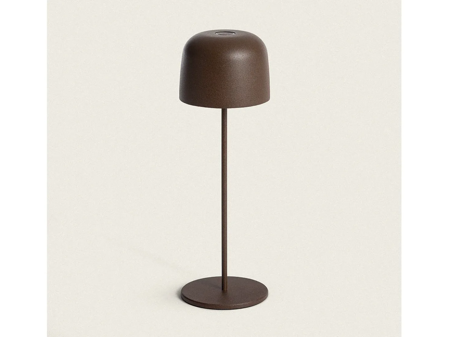 Lámpara de Mesa LED Portátil para Exterior Aluminio con Batería Recargable Wink Óxido