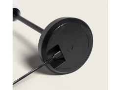 Lámpara de Mesa LED Portátil Exterior con Batería USB Recargable Dukuza Negro