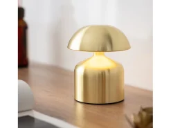 Lámpara de Mesa LED Portátil con Batería USB Recargable Ibbie Dorado