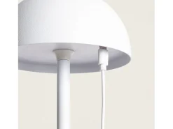 Lámpara de Mesa LED Portátil con Batería USB Recargable Kael Blanco