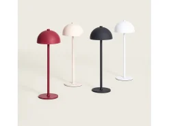 Lámpara de Mesa LED Portátil con Batería USB Recargable Kael Blanco