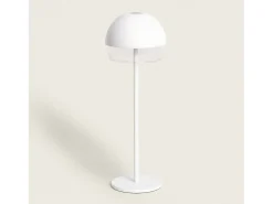 Lámpara de Mesa LED Portátil para Exterior con Batería USB Recargable Adair Blanco
