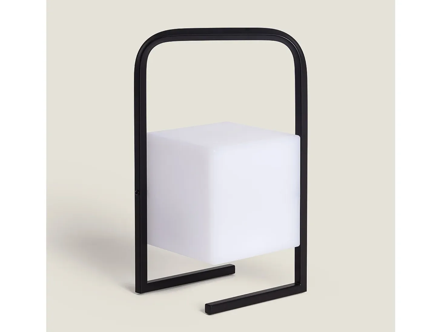 Lámpara de Mesa LED Portátil para Exterior con Batería USB Recargable Tiber Negro