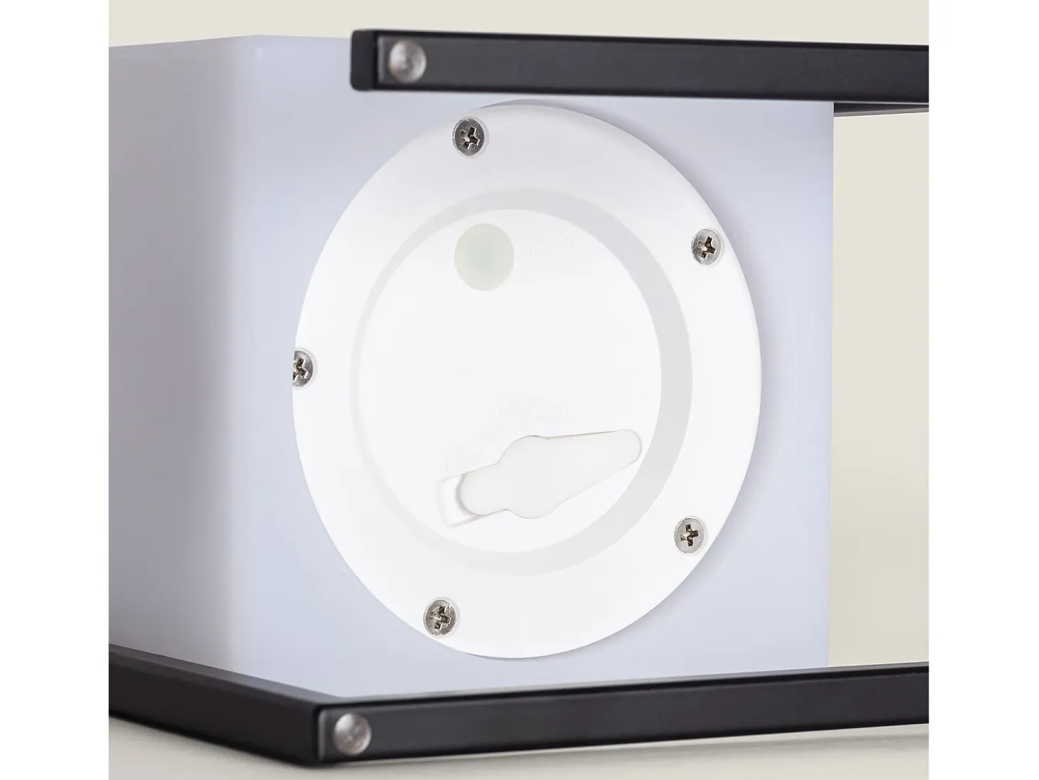 Lámpara de Mesa LED Portátil para Exterior con Batería USB Recargable Tiber Negro