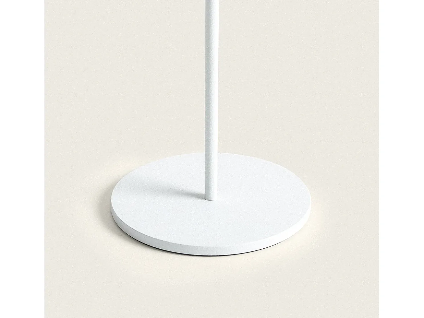 Lámpara de Mesa LED Portátil para Exterior Aluminio con Batería Recargable Willox Blanco