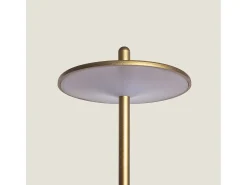 Lámpara de Mesa LED Portátil para Exterior Metal con Batería Recargable Milevani Latón